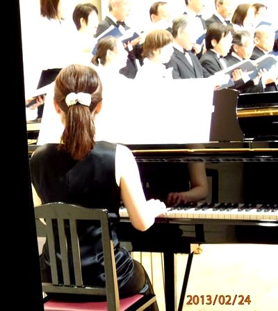 　 アマデウス合唱団ｉｎ大津　ピアノ：中田恵子